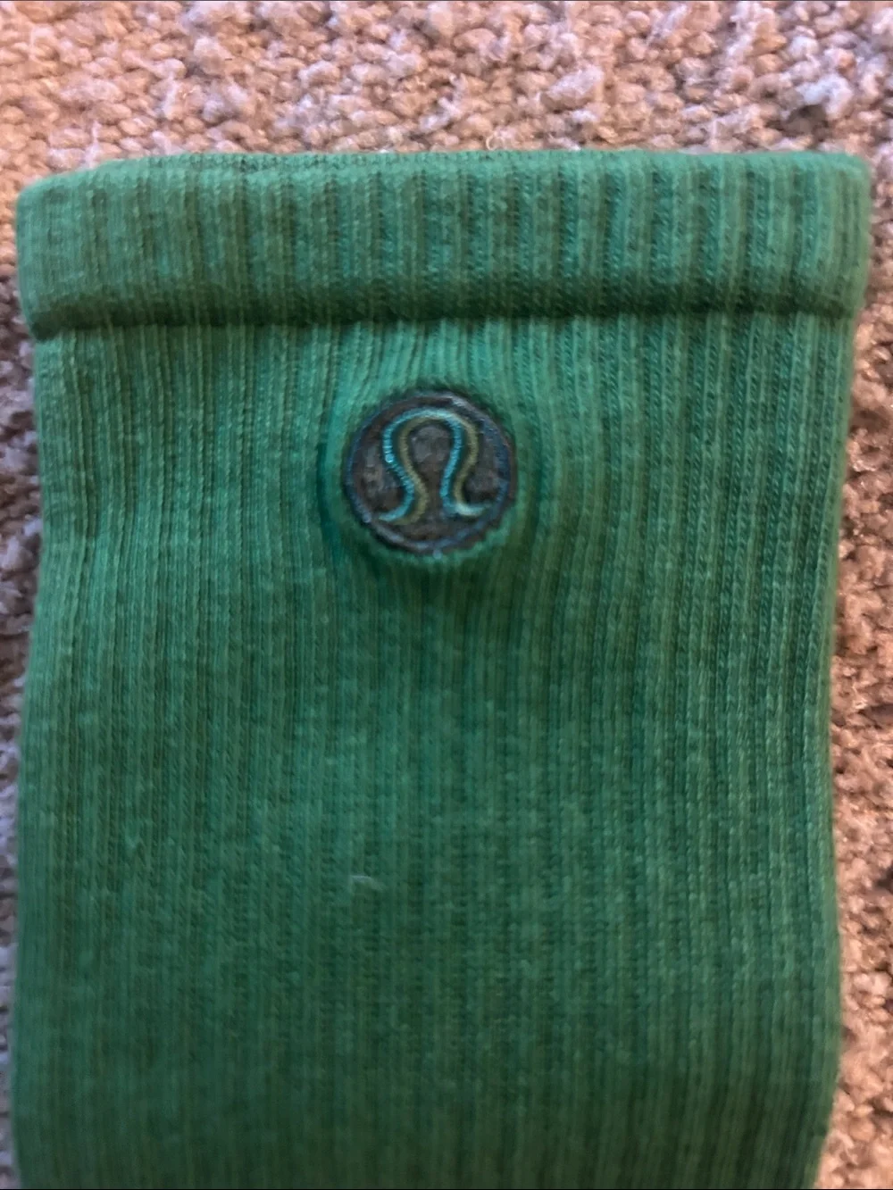 lululemon athletica Green Daily Essential Crew Socks